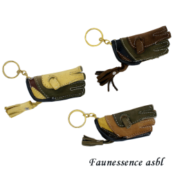 Porte-clés "Gant de fauconnerie"