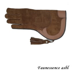 Gant double couche "brun"