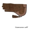 Gant double couche "brun"