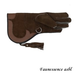 Gant double couche "brun"