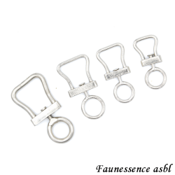 Touret en inox "rectangulaire"