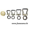 Touret en inox "rectangulaire"