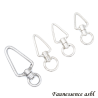 Touret en inox "triangulaire"