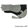 Gant double couche "gris et noir"