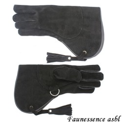 Gant double couche "noir"