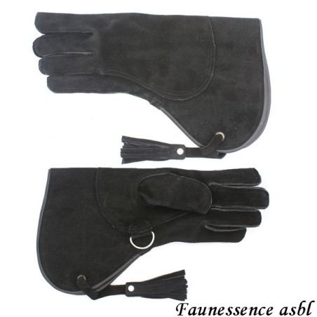 Gant double couche "noir"