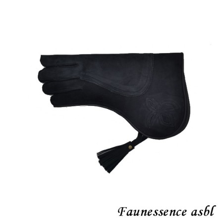 Gant double couche "noir "